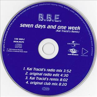 Kai Tracid - Seven Days And One Week (Kai Tracid's Remix)
